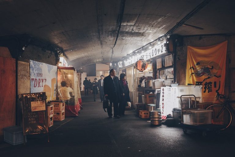 visiter tokyo en une journée - fumee yakitori