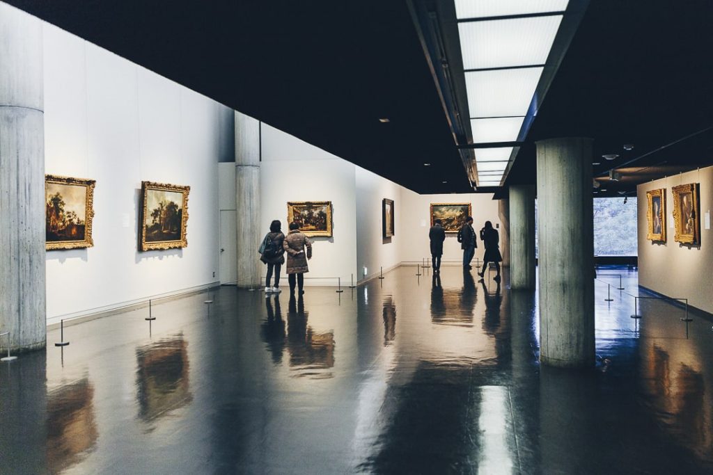 Intérieur du musée des arts occidentaux à Tokyo #japon #tokyo