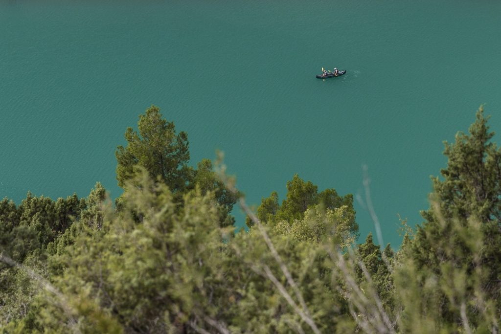 Canoë dans les gorges du Mont Rebei #catalogne #macatalogne