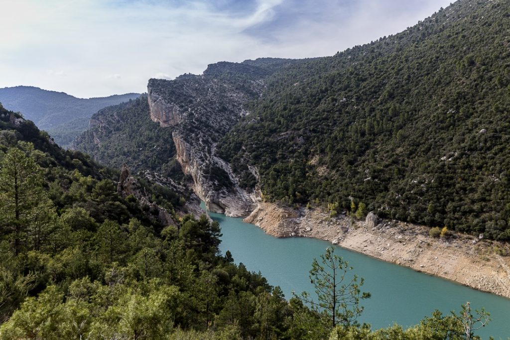 les eaux vertes des gorges du Mont Rebei #catalogne #macatalogne