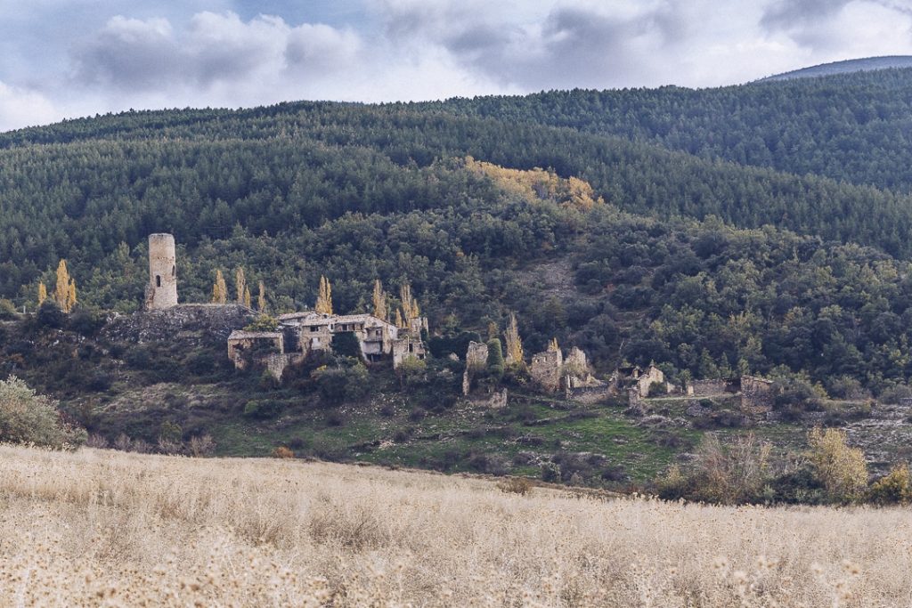 Village abandonné aux portes des gorges du Mont Rebei en Catalogne #catalogne #macatalogne