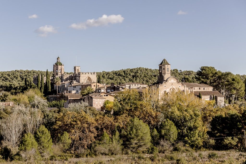 Vue d'ensemble sur le monastère de Santes Creus #catalogne #rutadelcister #roadtrip