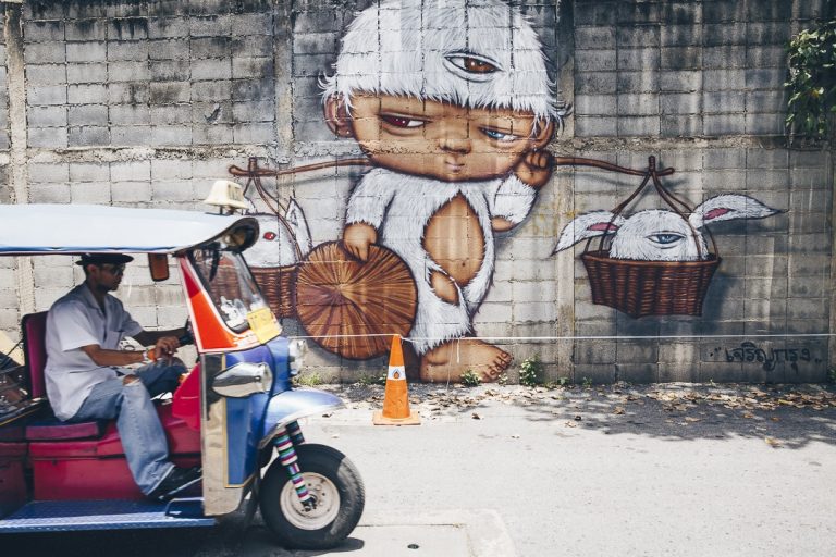 Street art, Bangkok