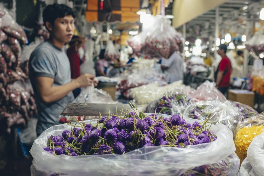 Le marché aux fleurs de Bangkok, un stop incontournable à Bangkok #thailande #bangkok