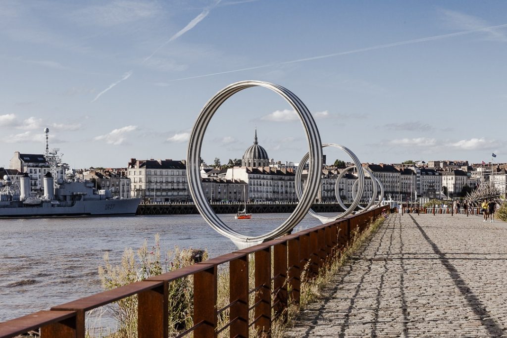 Les anneaux de Buren à Nantes #lvan #nantes