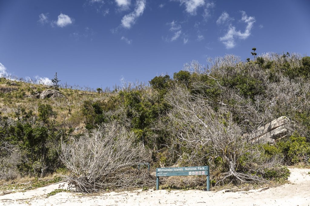 Cataran bay sur Border Island dans les iles Whitsundays