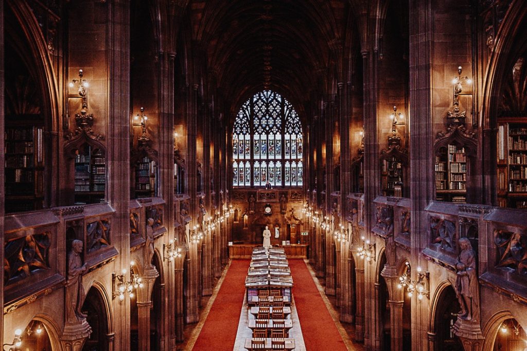 l'incontournable John Rylands Library à visiter à Manchester #angleterre #bestofmcr #lovegreatbritain