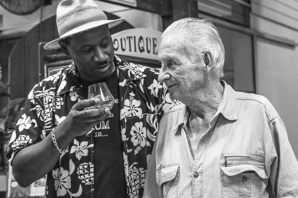 Leopold Reimonenq, toujours à la tête de la distillerie et de son joli musée #ilesdeguadeloupe