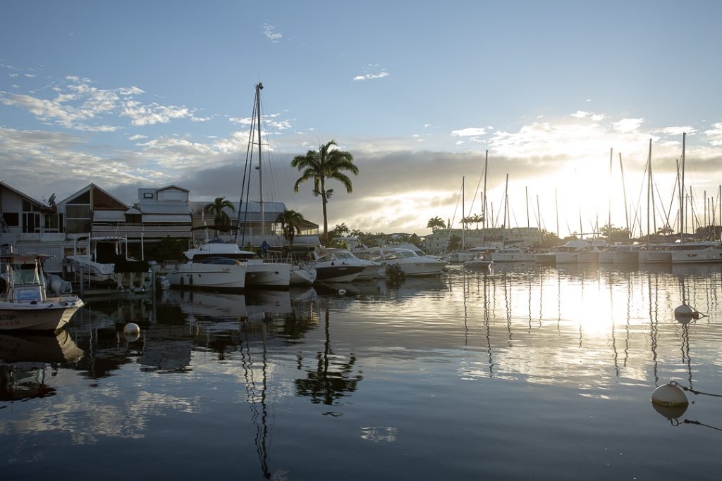 Coucher de soleil sur la Guadeloupe #ilesdeguadeloupe