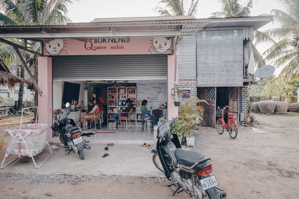 Ma homestay à Banteay Chhmar, juste au-dessus du Queen salon #cambodge