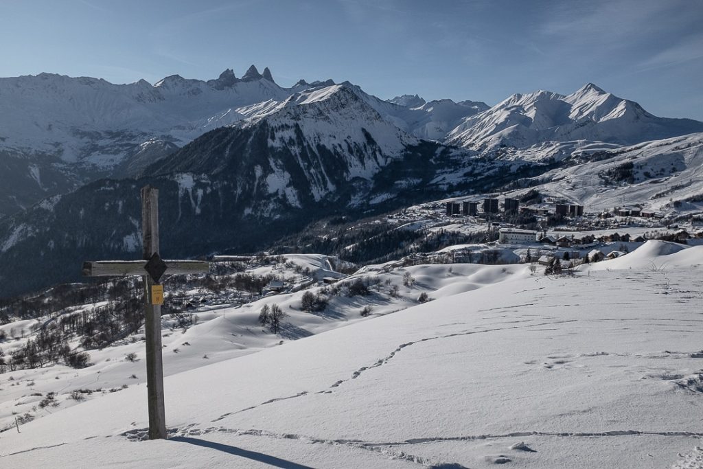 Croix de la Lauzaz à La Toussuire - France