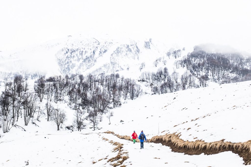 chemin de randonnée de la Toussuire au Corbier