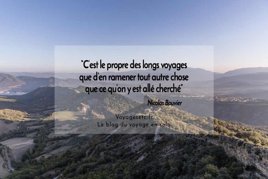 Citation voyage Nicolas bouvier