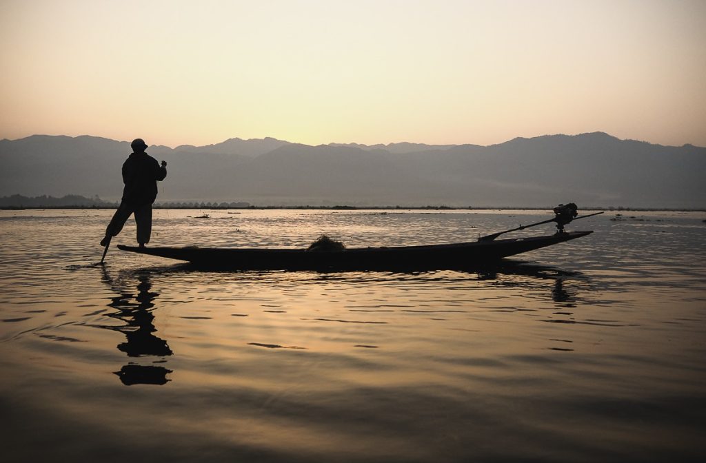 Voyager seule en asie - Lac Inle Birmanie