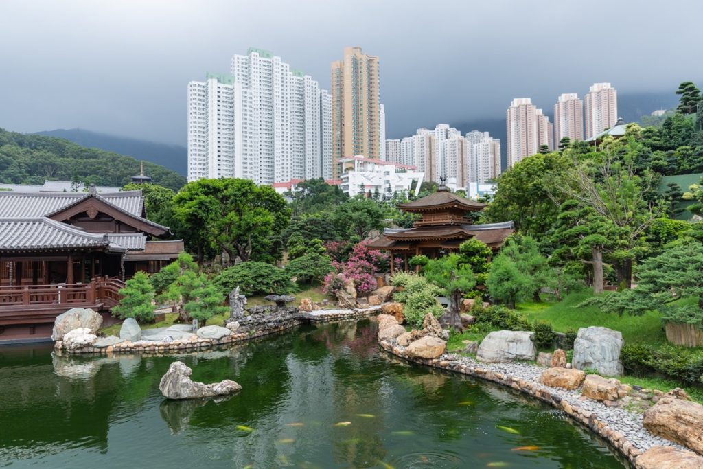 Que visiter a hong kong - les jardins de nan lian