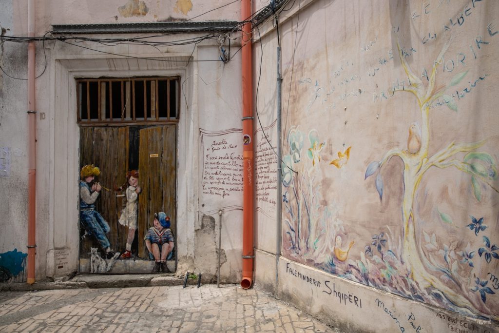 Street art à Durrës en Albanie #albanie #durres