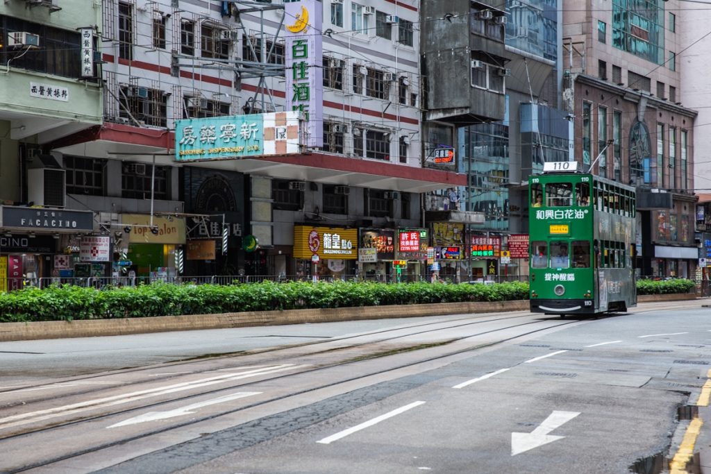 prendre le ding ding à Hong Kong, un autre incontournable
