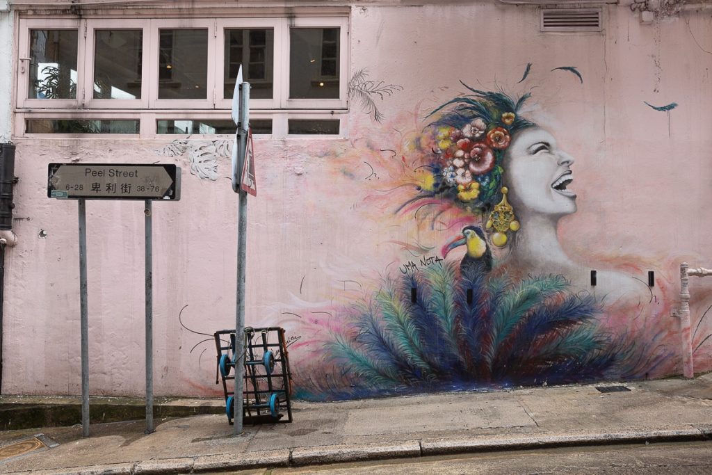 Street art, Hong Kong