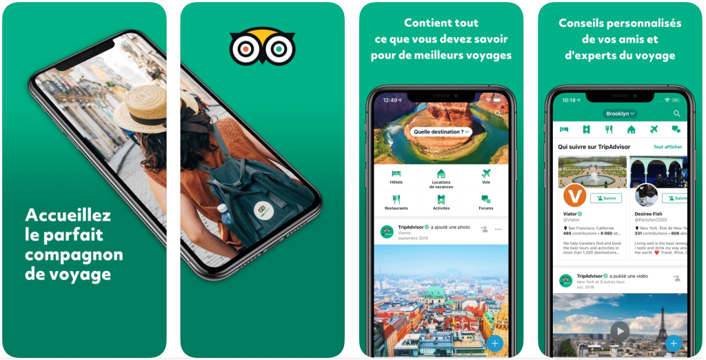 Application Tripadvisor