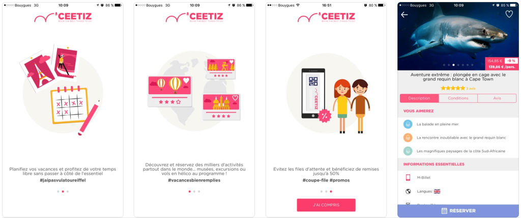 Application Ceetiz
