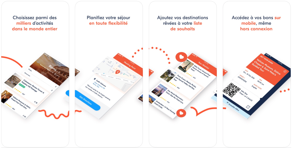 Application GetYourGuide