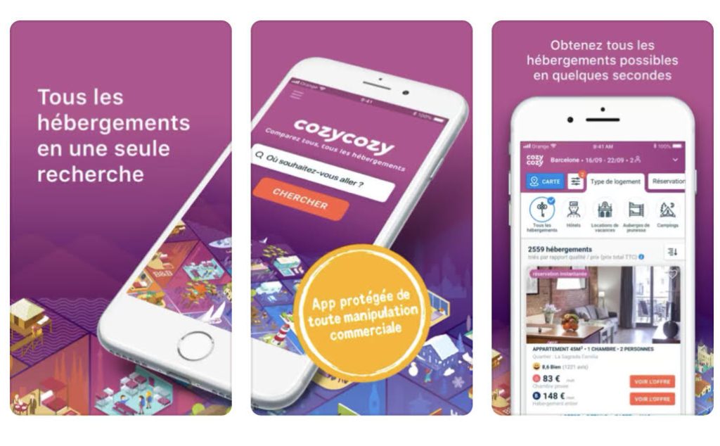 Cozycozy.com, le comparateur d'hébergement le plus exhaustif du marché