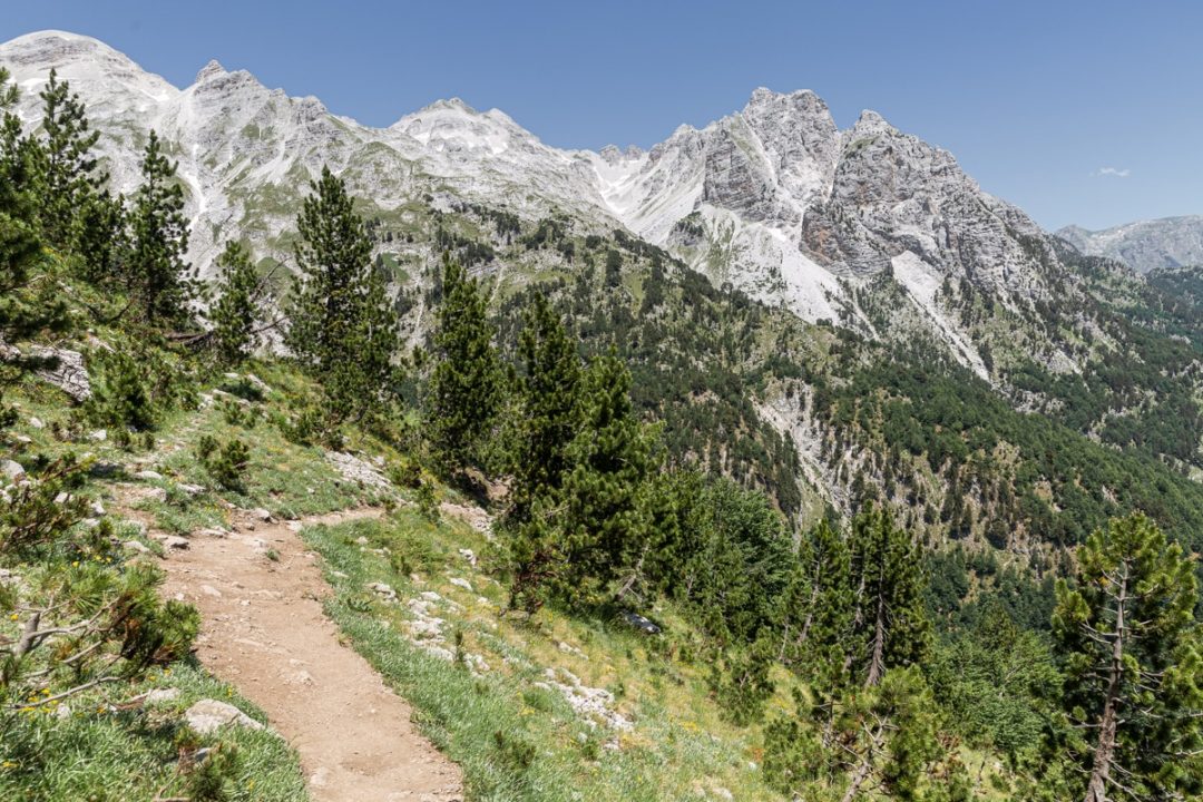 Randonnée de Theth à Valbona en Albanie