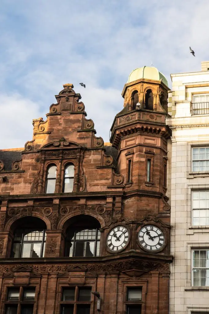 The citizen à Glasgow, un bâtiment qui autrement hébergea la rédaction du Glasgow citizen herald