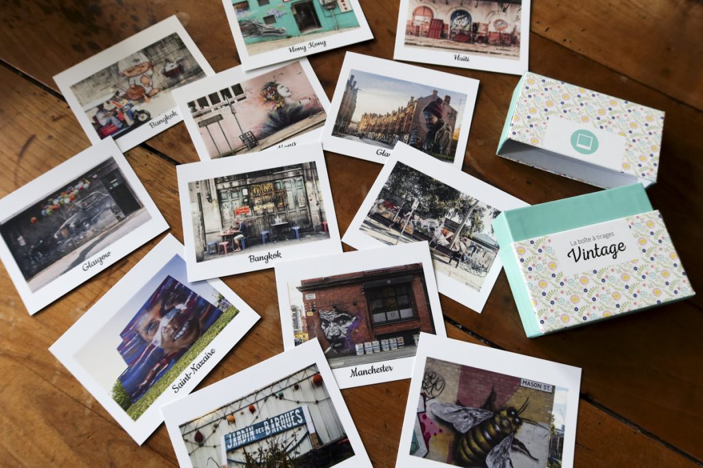 offrir des photos en cadeau