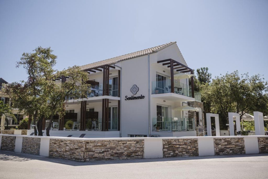 L'hôtel Sentimento à Thassos