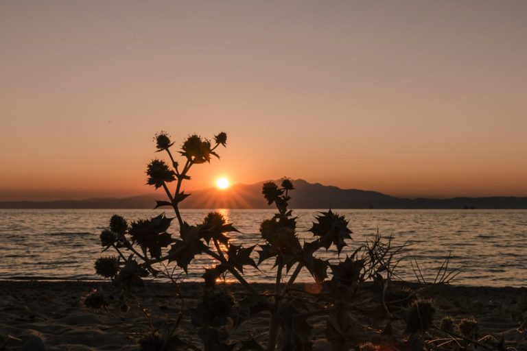 thassos - coucher de soleil
