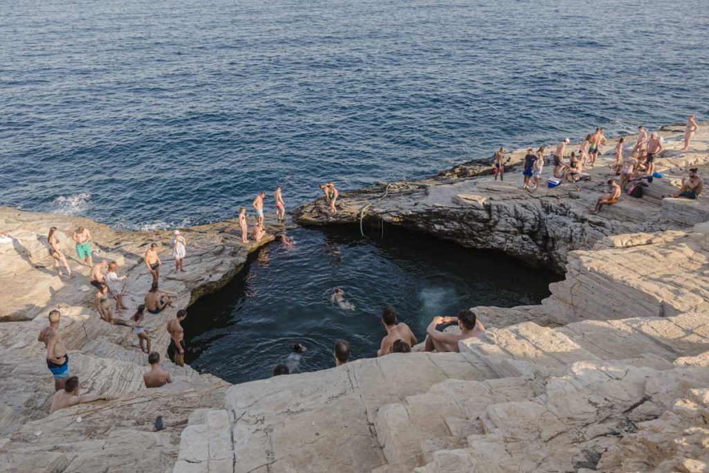 thassos - lagon de giola