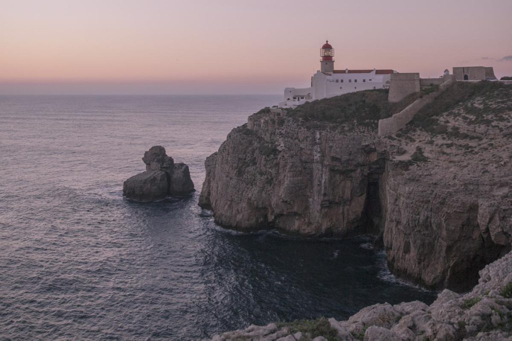 Phare du cap Saint Vincent au Portugal