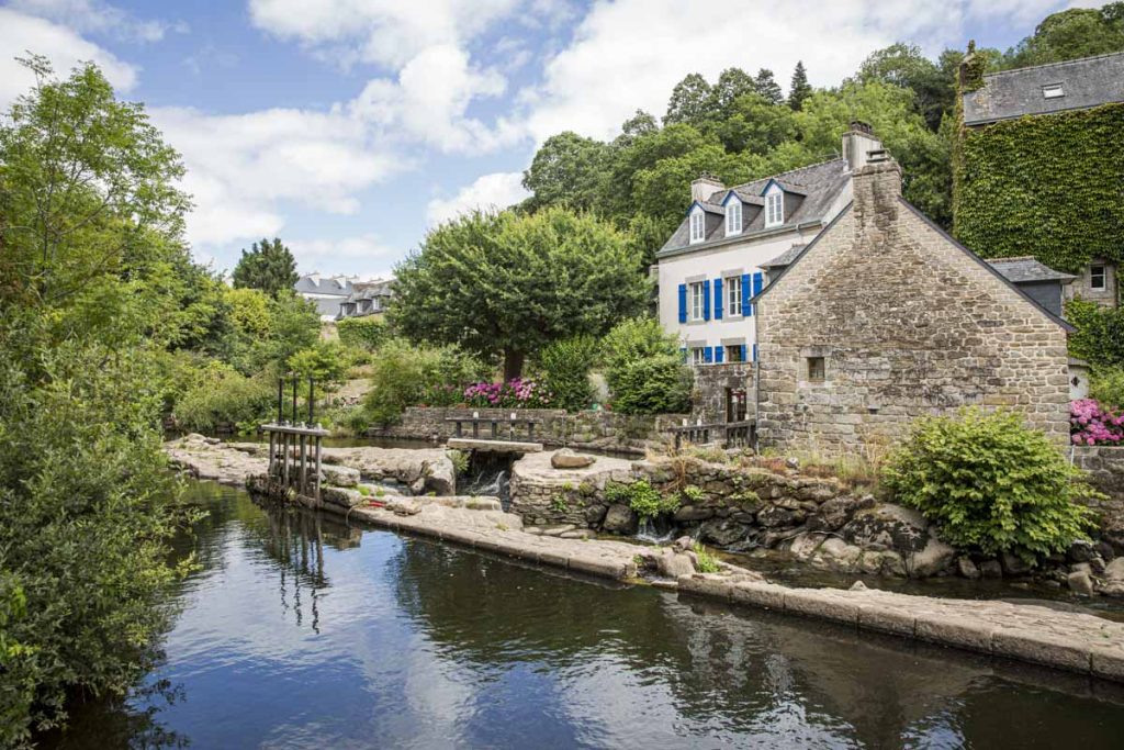 Maison sur l'Aven en Bretagne sud