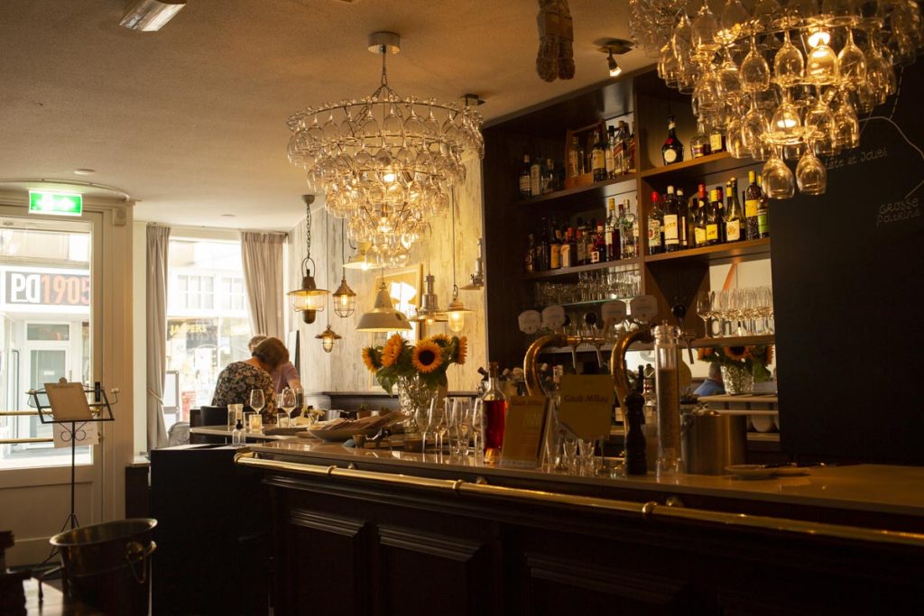 intérieur du restaurant le Bouchon d&rsquo;en face