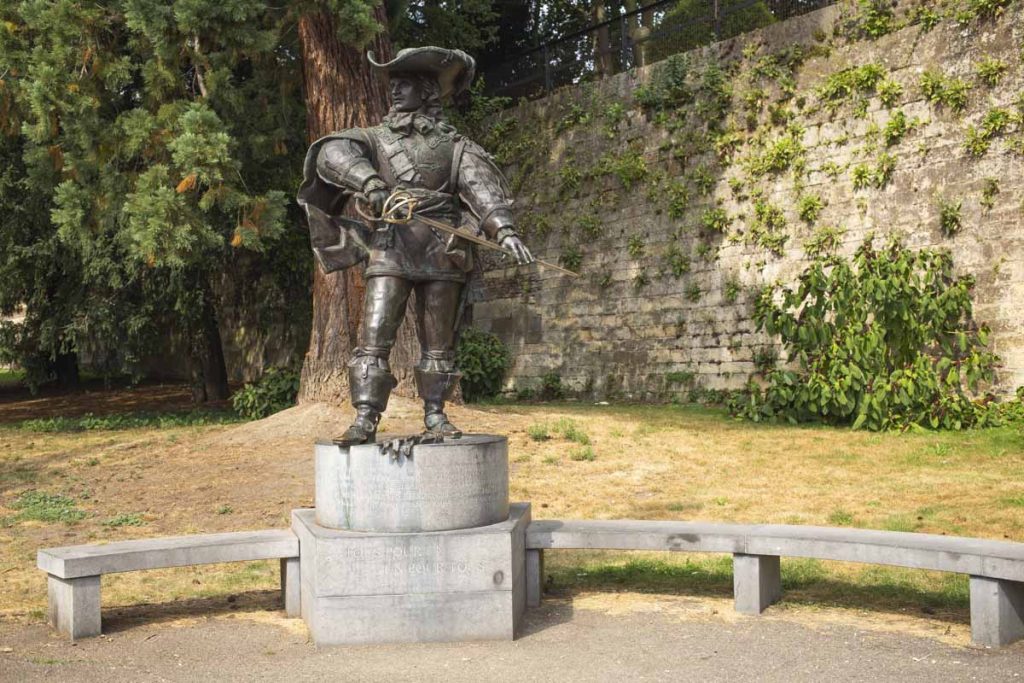 Statue de d'Artagnan à Maastricht