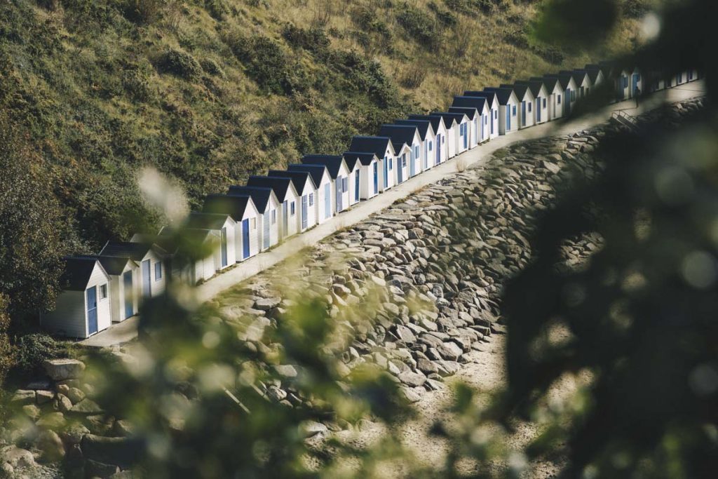 Cabine de plage, Barneville-Carteret