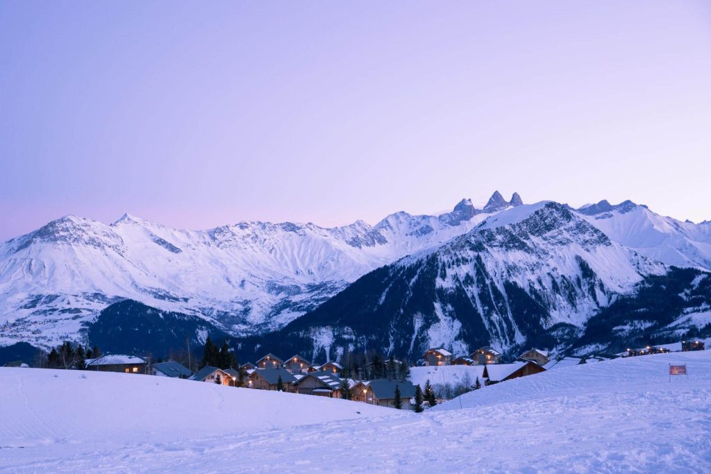 Randonnée d'hiver en Savoie