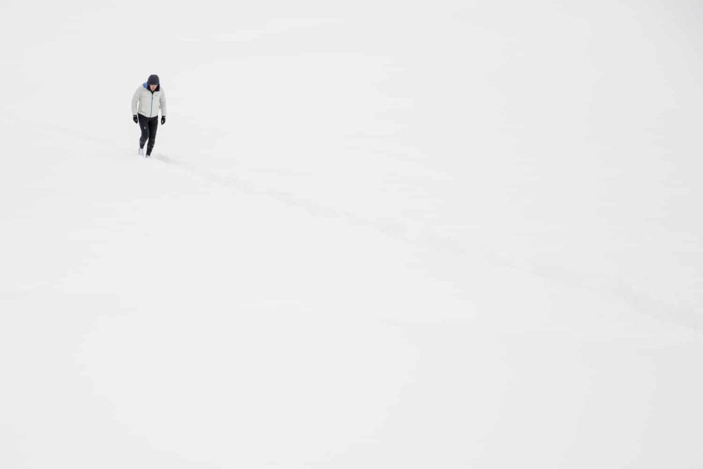 Promenade dans la neige