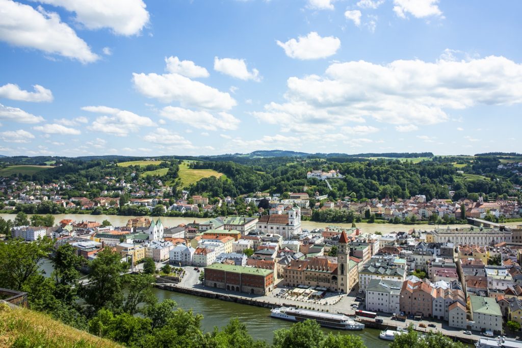 Vue sur Passau