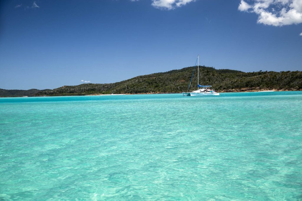 une journée en catamaran en Australie