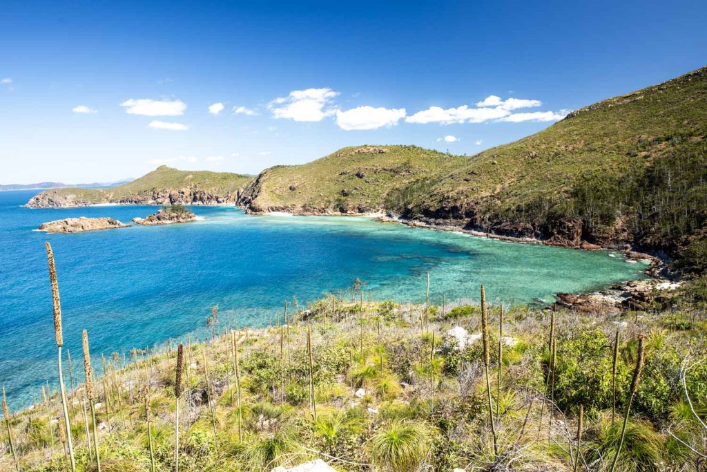 la beauté du parc national des iles Whitsundays