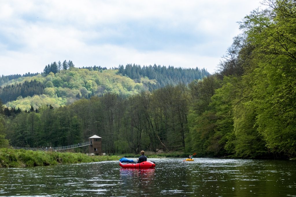 Packraft sur la Semois