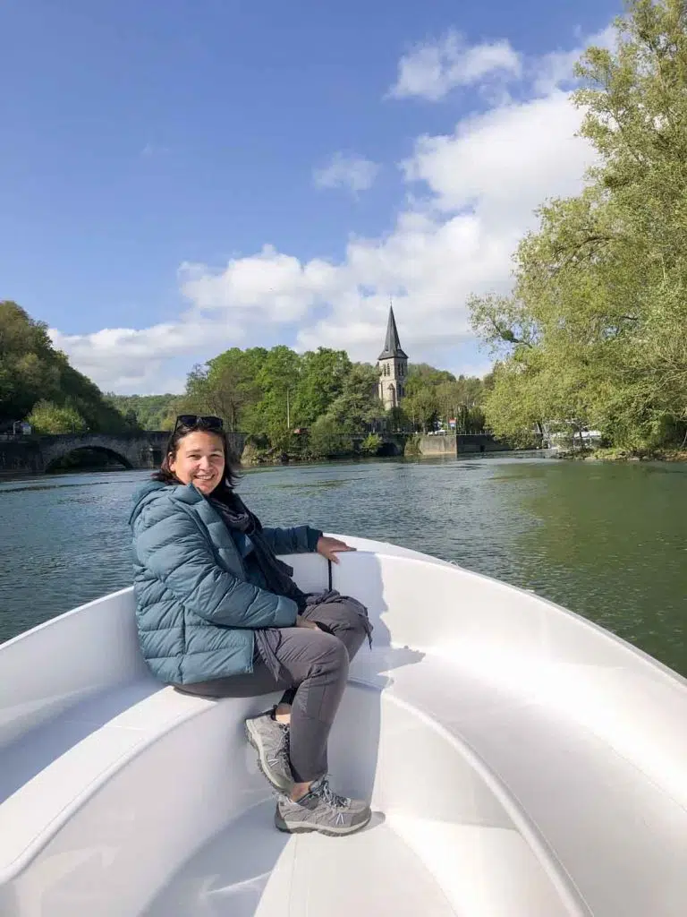 Dinant tour en bateau électrique