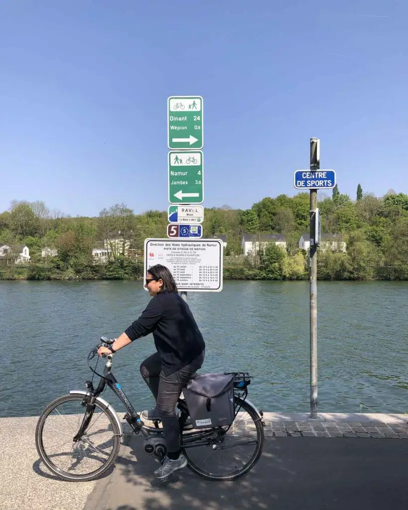 Vallee de la meuse namuroise vélo