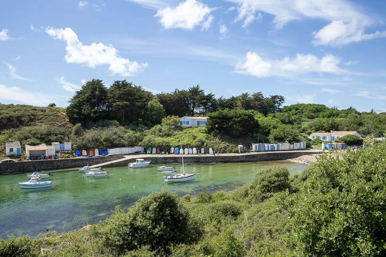 cabanes du port de la Meule