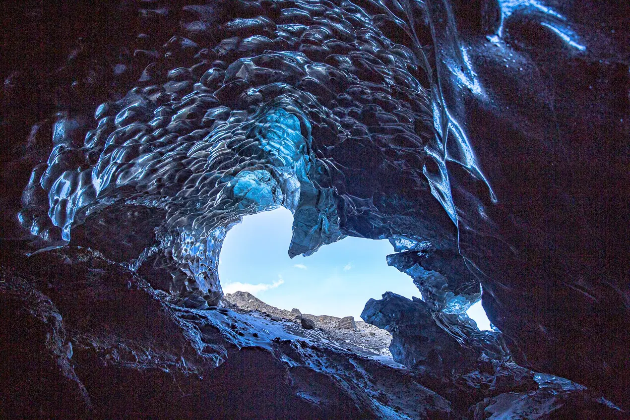 grotte de glace en islande
