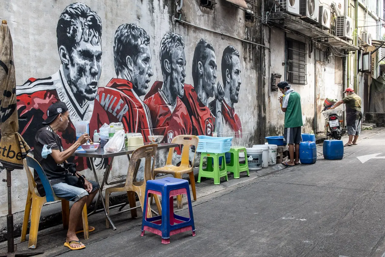 Street food et street art, Bangkok