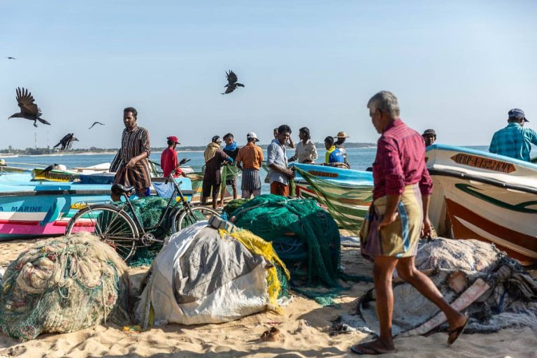 Retour de pêche, Arugam Bay - Sri Lanka