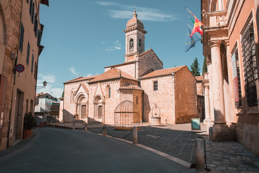 Église romane de San Quirico d&rsquo;Orcia